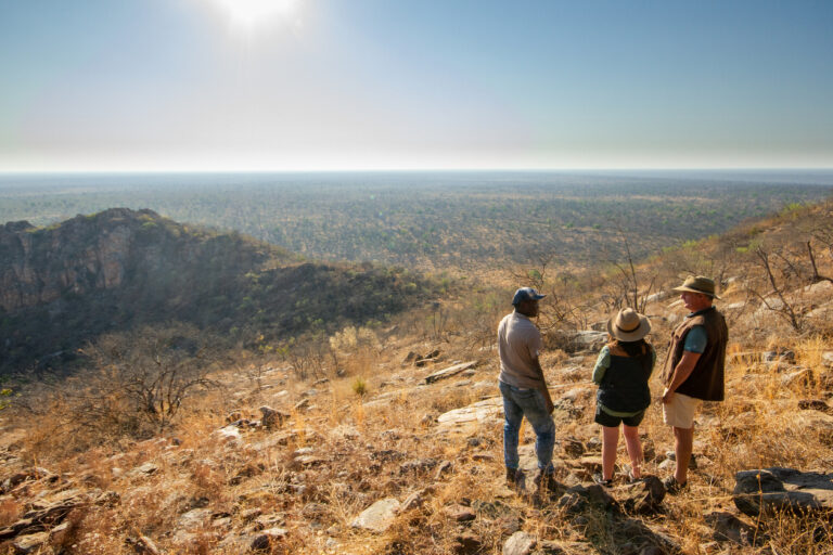 Walking the trails of Tsodilo Hills offers wonderful views