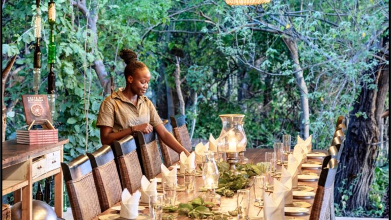 Enjoy Botswana fusion cuisine at MmaTsebe